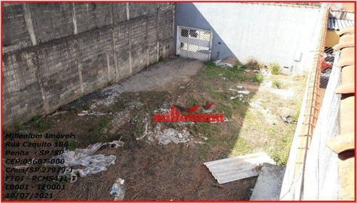 Imagem 6 de 11 de Terreno Para Alugar, 223 M² Por R$ 1.500,00/mês - Parque Boturussu - São Paulo/sp - Te0001