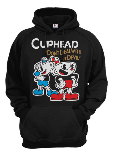 Sudadera Cuphead, Unisex Con Capucha Y Cangurera 03