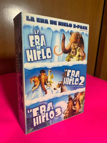Pack Dvd La Era De Hielo Película Dvd