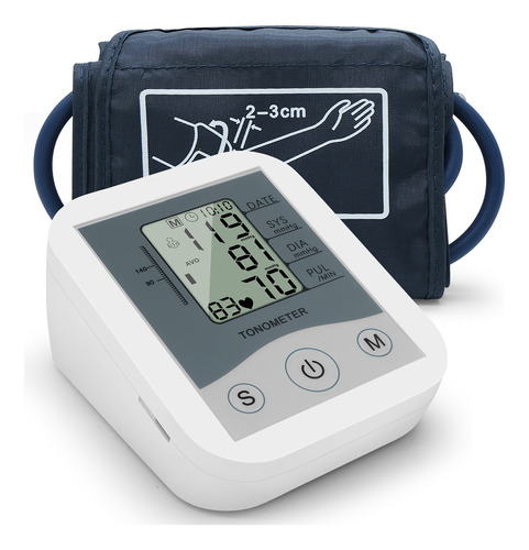 Monitor Digital Lcd De Pressão Arterial, Medição De Pulso P