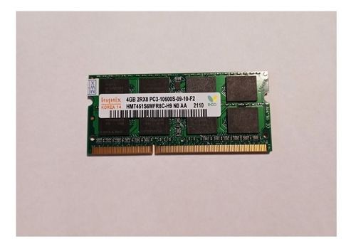 Memoria 4gb Ddr3 1333mhz 1.5v Notebook All In One  Hinyx 