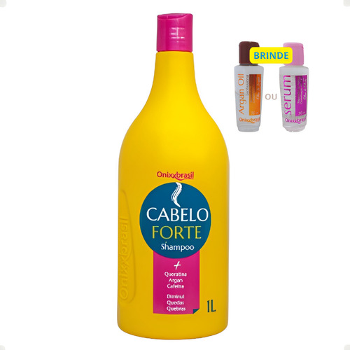 Shampoo Cabelo Forte Repara Tratamento Lavatorio 1l Onixx