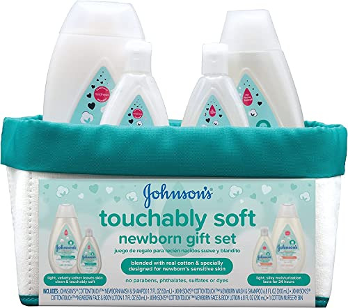 Set De Regalo Para Recién Nacidos Johnson's Touchably Soft