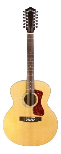Guitarra acústica Guild Westerly Collection F-2512E para diestros natural satin