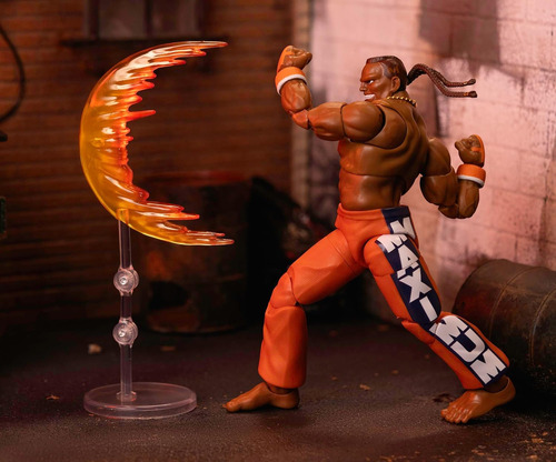 Street Fighter Ii Figura Dee Jay Jada Ultra Articulada