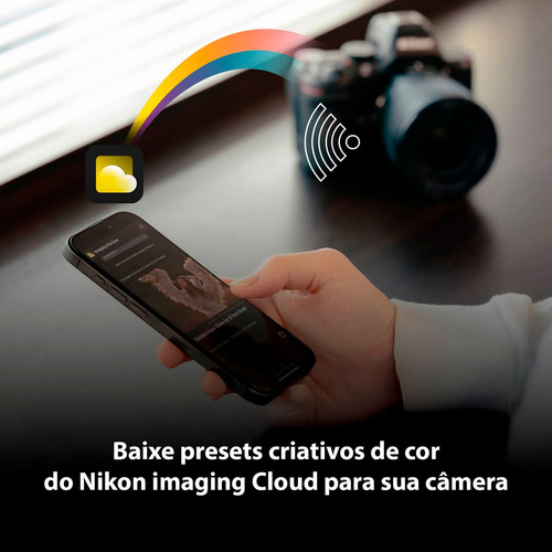 Câmera Mirrorless Nikon Z5ii 24.5mp 4k Wi-fi E Bluetooth