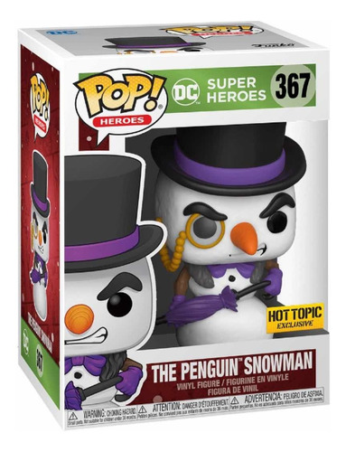Funko Pop! Pingüino Dc Cómic The Pinguin Holiday 367