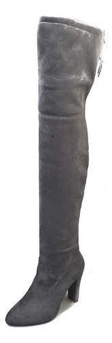 Botas Altas Largas Tacon Alto Moda De Otoño Invierno Mujer