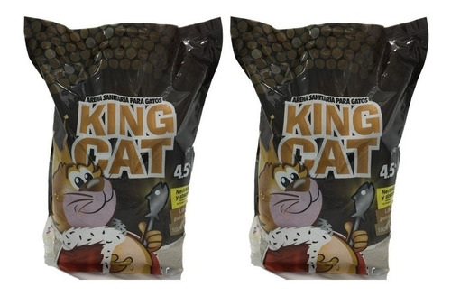 King Cat Arena Para Gatos 4.5 Kg X 2 Unidades