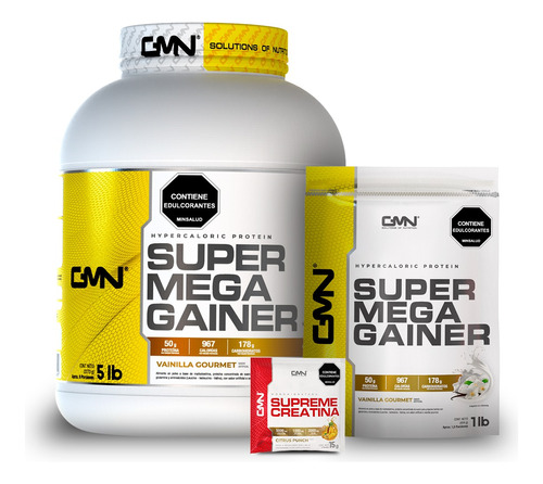 Proteina Super Mega Gainer 6lbs - Unidad a $82450