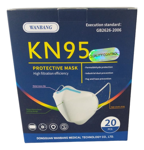 Tapabocas Kn95 De Wanbang - Fda