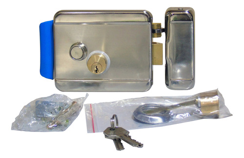 Kit Control De Acceso Chapa Ip53 10 Tarjetas Botón Y Fuente