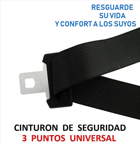 Cinturón Segur Carro Univ 3 Puntos Nuevo Ref. 10
