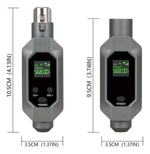 Imagen 2 del producto Sistema Receptor Y Transmisor Uhf P/micrófono Inalámbrico