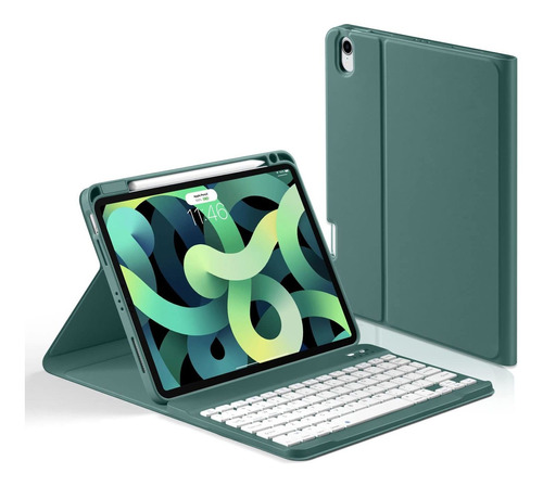 Funda Con Teclado Leijue Con Portalapices iPad 10.9'' -verde