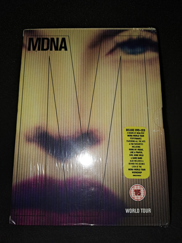 Madonna Mdna World Tour Deluxe 2cd+dvd Original Hong Kong