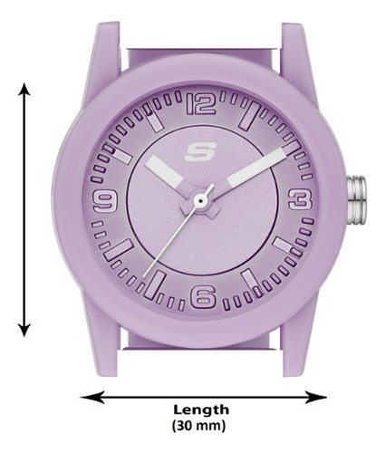 Reloj Mujer Skechers Rosencrans Varios Color De La Correa Lila