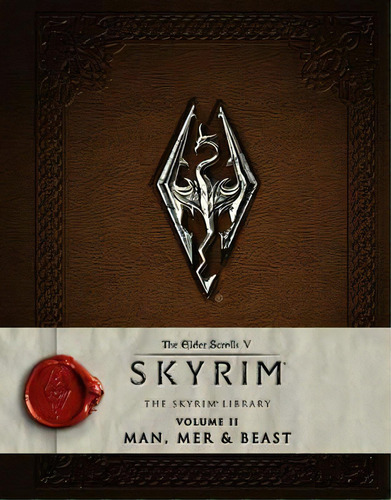 The Elder Scrolls V - The Skyrim Library : Man And Beast, De Bethesda Softworks. Editorial Titan Books Ltd, Tapa Dura En Inglés