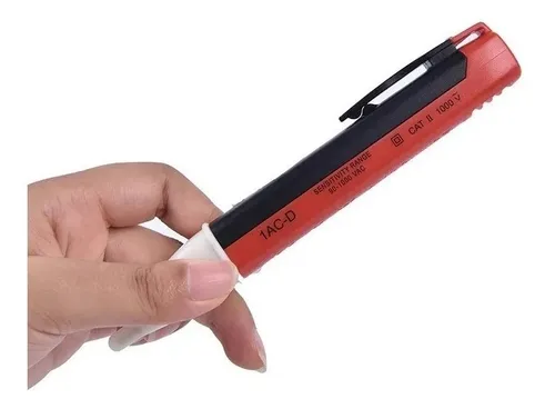 comprar Lápiz Detector De Voltaje Con Sonido Y Luz 90-1000v 