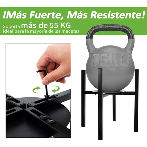 Base De Hierro Ajustable Para Ollas Y Soporte Para Ollas E