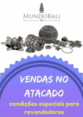 Lindo Anel Bali Prata 925 Com Certificado De Garantia