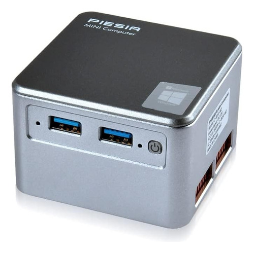 Piesia C-box-m2 Mini Pc Cuerpo De Aluminio Intel N5105 De 11