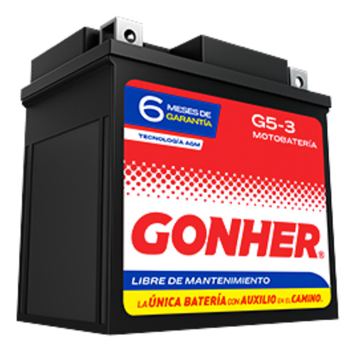 Batería Para Moto Agm Gonher Honda Cbr250r 2020