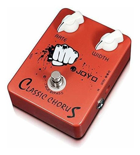 Joyo Pedal De Efecto De Coro Clásico Crisp Y Coro Transparen