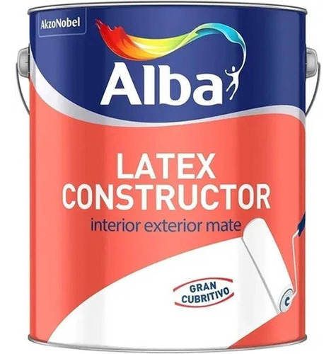 Alba Latex Profesional Interior Exterior Constructor 1 Lt Mm
