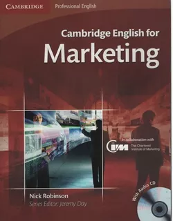 Cambridge English For Marketing - Student's Book + Audio Cd