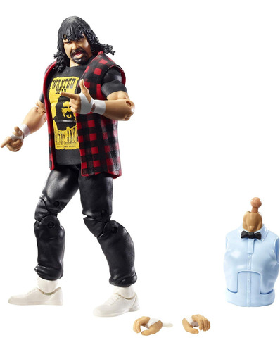 Figura Acción Wwe Elite Collection Mick Foley Wrestlemania Y