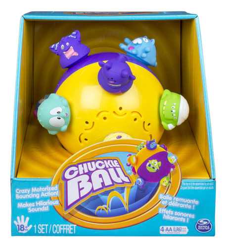 Chuckle Ball Crazy Motorized Bouncing Acción Ball