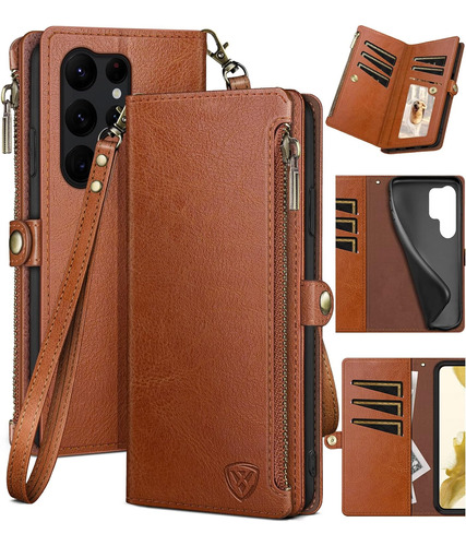 Funda Tipo Billetera Case Samsung Galaxy S23 Ultra