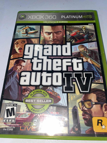 Videojuego Grand Theft Auto Iv Xbox 360