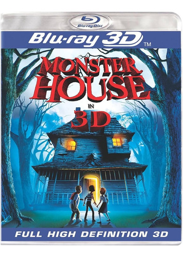 Monster House 3d Pelicula Blu-ray Original Nueva Sellada