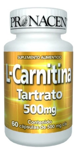 L-carnitina Tartrato 500mg (60 Caps) Pronacen