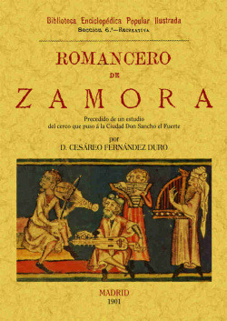 Libro Romancero De Zamora Precedido De Un Estudio Del Cerco