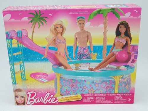 Barbie Alberca Piscina Fashion Nueva 2012 No Incluye Muñecas