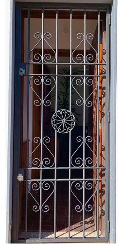 Puerta Reja Decorada.