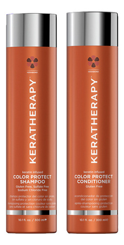 Duo Shampoo Acondicionador Color Protect 300ml Keratherapy