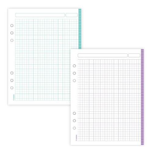 Repuesto De Hojas Para Agenda N° 8  Norpac 628