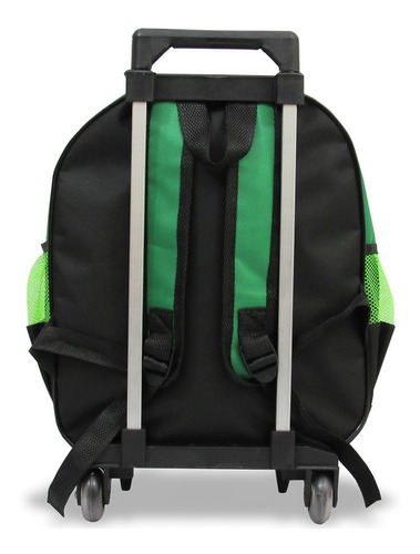Kit Escolar Infantil Mochila Rodinhas Dinossauro Tamanho G