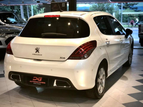 Peugeot 308 Allure Nav 1.6 Hdi 2017 130.000km Blanco