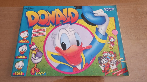 Álbum Figuritas Cromy Pato Donald Disney Completo Excelente