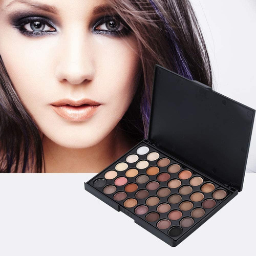 Imagen 2 de 7 de Paleta De Sombras De Ojos De Maquillaje De 40 Colores