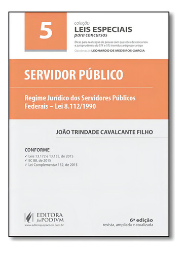 -, de João Trindade. Editora JUSPODIVM, capa mole em português