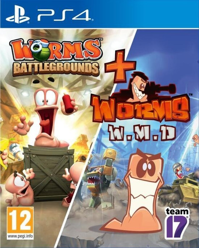 Worms Battlegrounds + Wormd W.m.d ( Ps4 - Fisico )
