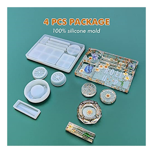Moldes Para Artesanía De Silicona Para Resina Epoxi
