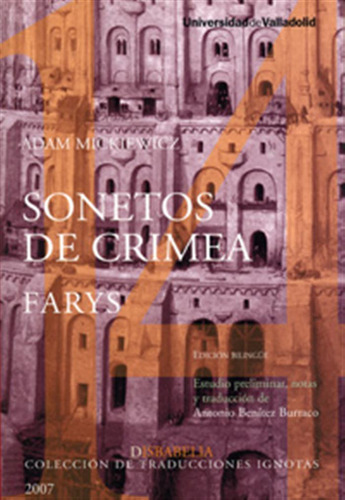 Sonetos De Crimea - Farys De Adam Mickiewicz  -  Benitez Bu
