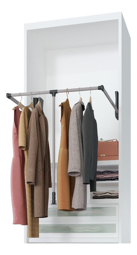Cabideiro Basculante Extensível Champanhe 870 A 1200mm 12kg